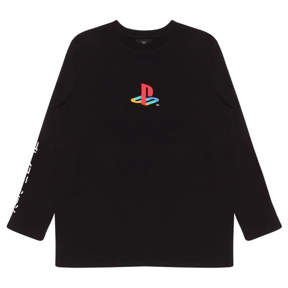 Playstation Långärmad T-shirt med PS1-logotyp för barn/barn