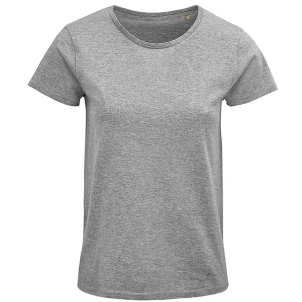 SOLS Womens/Ladies Crusader Marl Organic T-Shirt