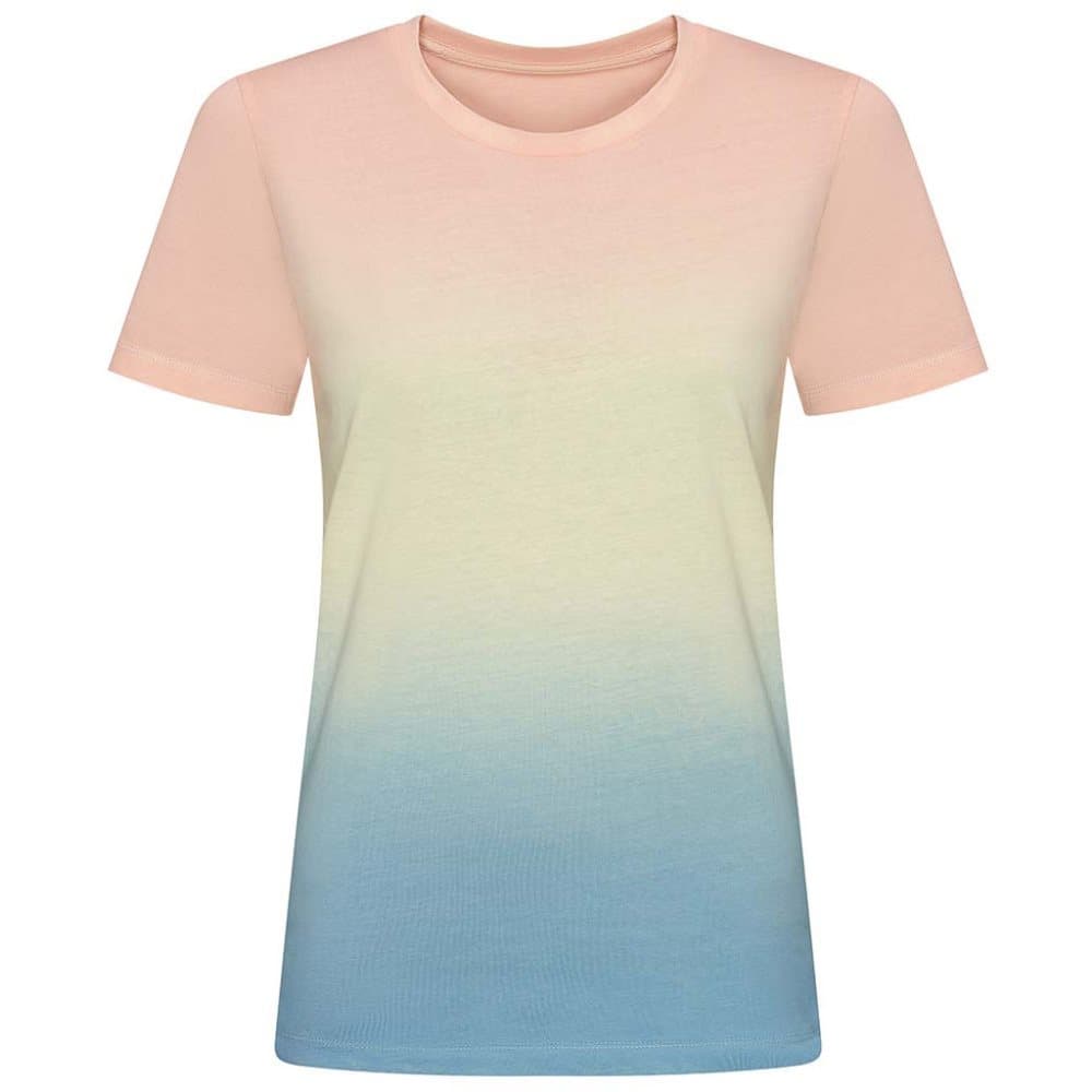 Awdis Unisex vuxen Dip Dye Tie Dye T-Shirt