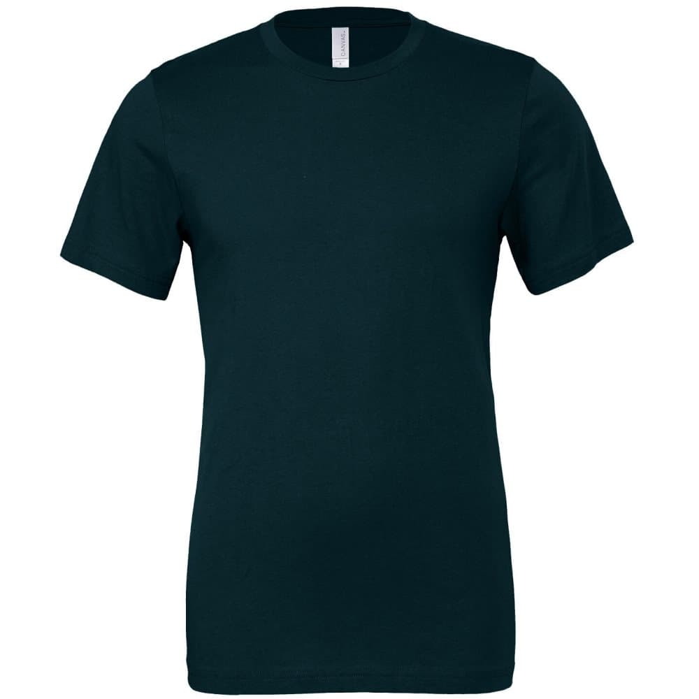 Bella + Canvas Unisex Jersey Crew Neck T-Shirt för vuxna