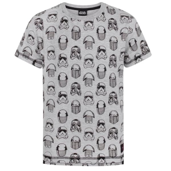 Star Wars: The Last Jedi T-shirt med tryck för pojkar med all-over-tryck