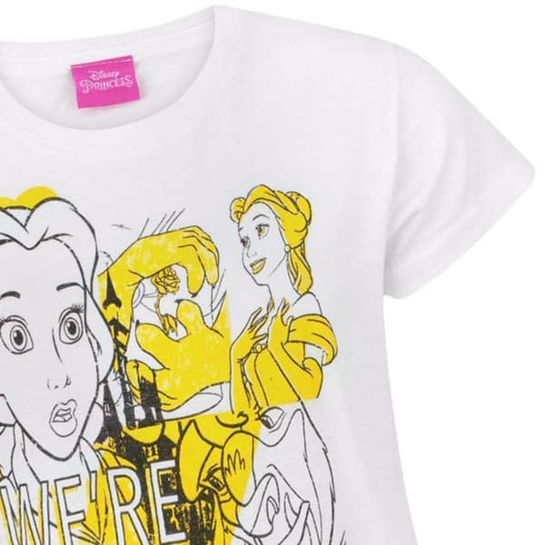 Beauty And The Beast Flickor Vi är tillsammans nu Belle T-Shirt