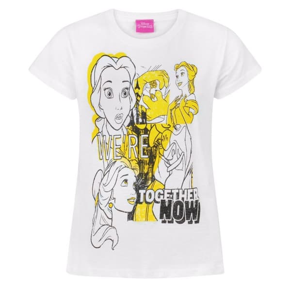 Beauty And The Beast Flickor Vi är tillsammans nu Belle T-Shirt