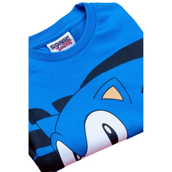 Sonic The Hedgehog Boys Cartoon Character T-Shirt