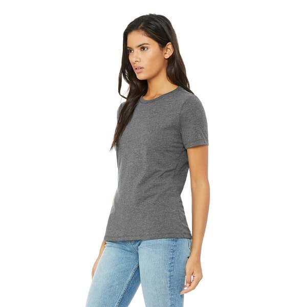 Bella + Canvas Kvinnor/Damer Heather Jersey Relaxed Fit T-Shirt