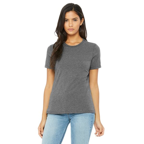 Bella + Canvas Kvinnor/Damer Heather Jersey Relaxed Fit T-Shirt