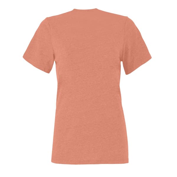 Bella + Canvas Kvinnor/Damer Heather Jersey Relaxed Fit T-Shirt