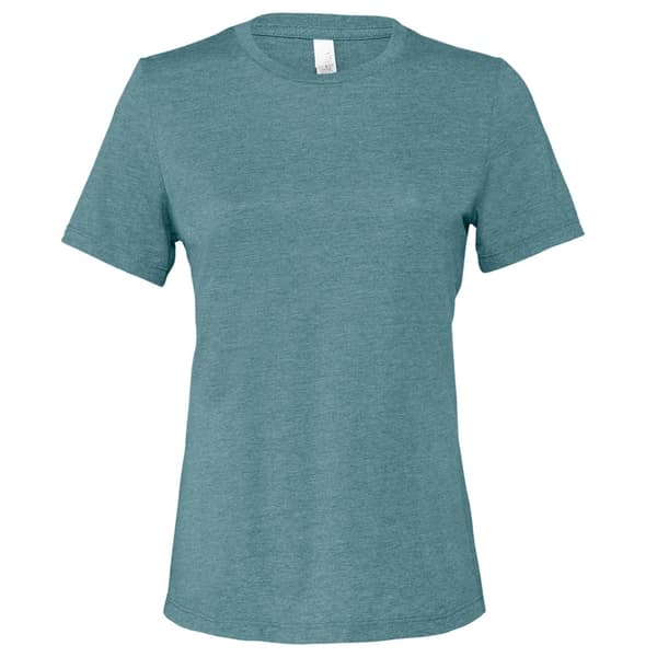Bella + Canvas Kvinnor/Damer Heather Jersey Relaxed Fit T-Shirt