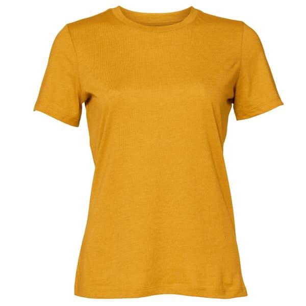 Bella + Canvas Kvinnor/Damer Heather Jersey Relaxed Fit T-Shirt