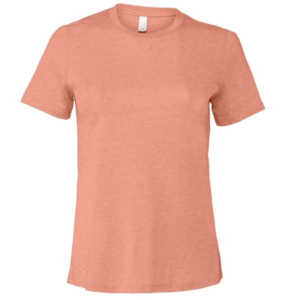 Bella + Canvas Kvinnor/Damer Heather Jersey Relaxed Fit T-Shirt