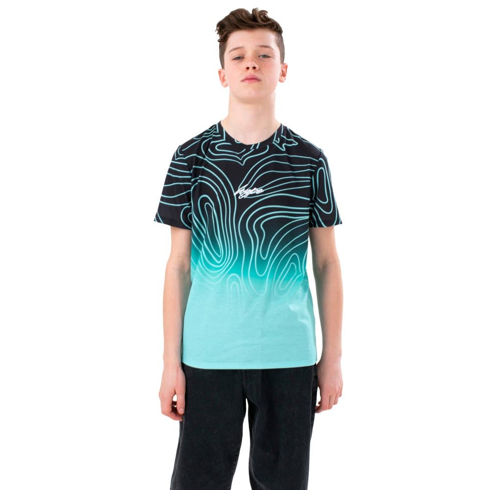 Hype T-shirt med fingeravtryck för pojkar