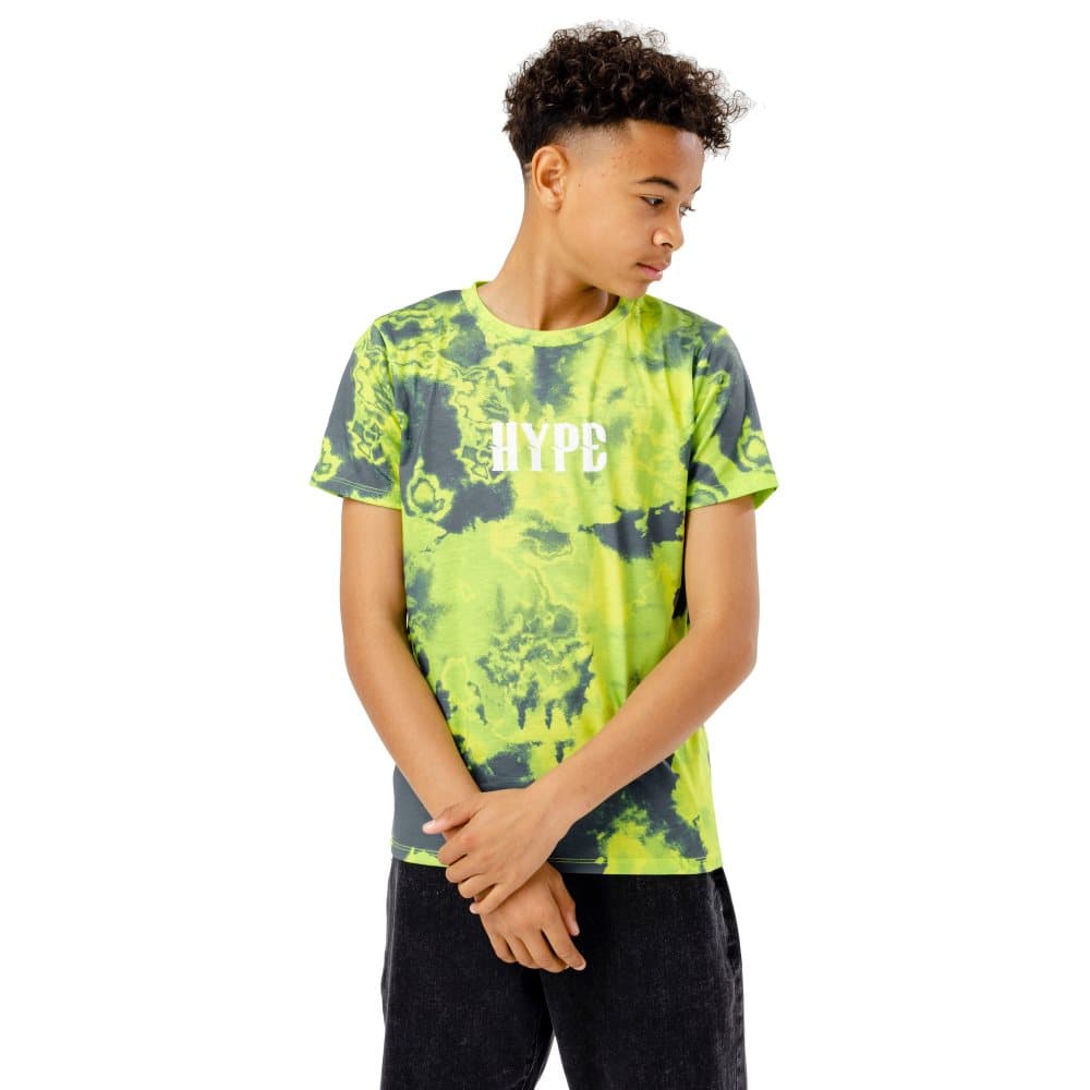 Hype T-shirt för pojkar med Tie Dye