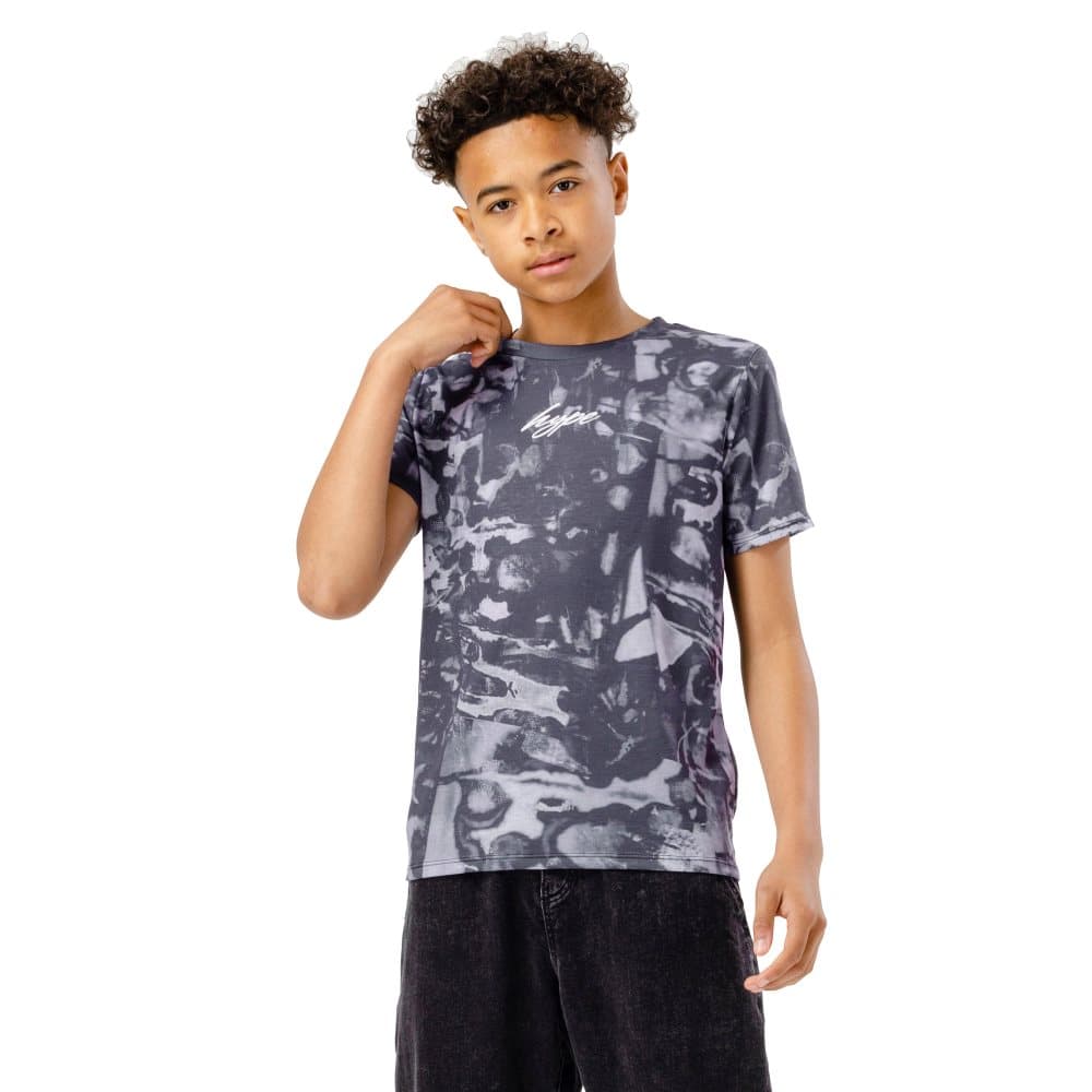 Hype Bubble Smudge Scribble T-Shirt för pojkar