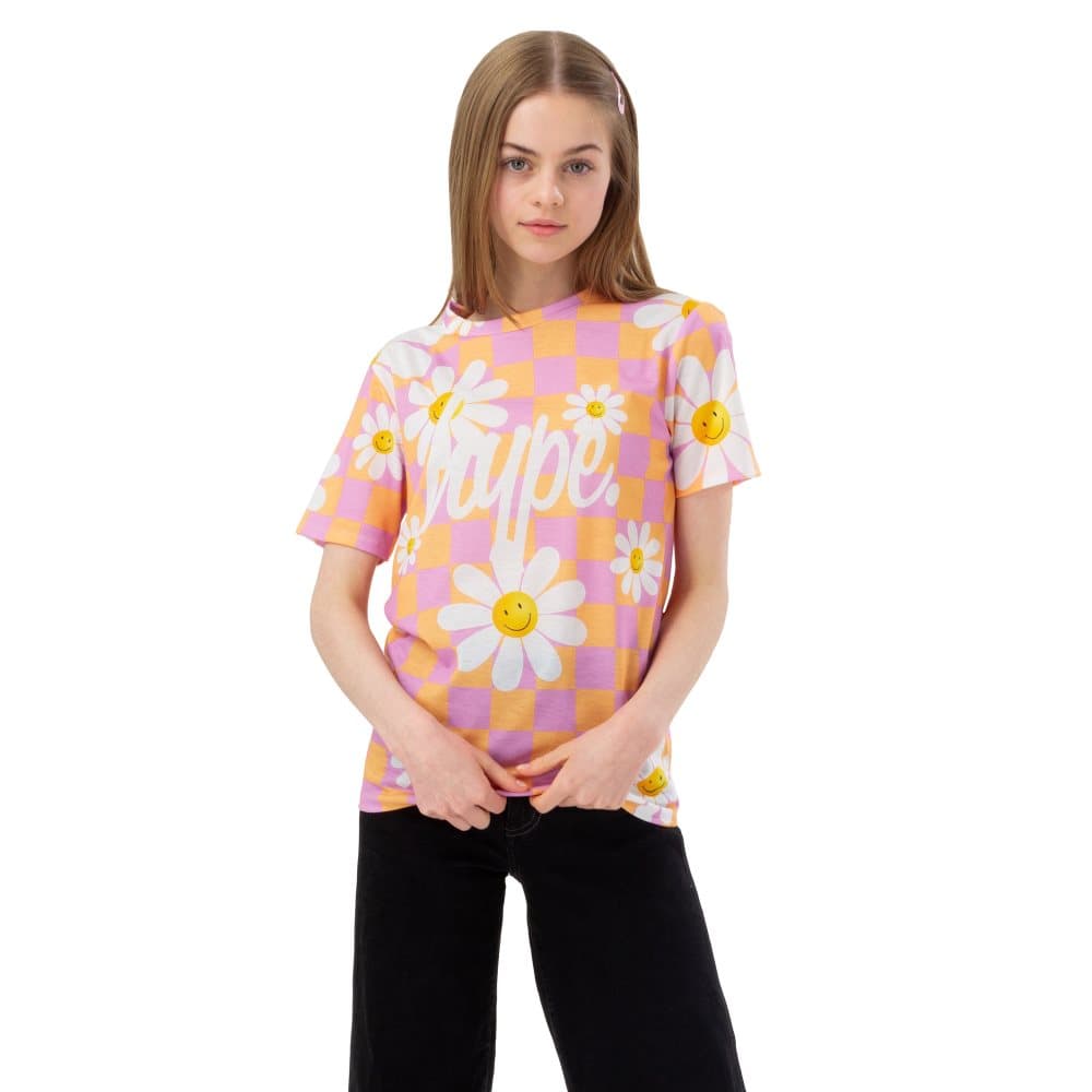 Hype Daisy Smiley T-Shirt för flickor