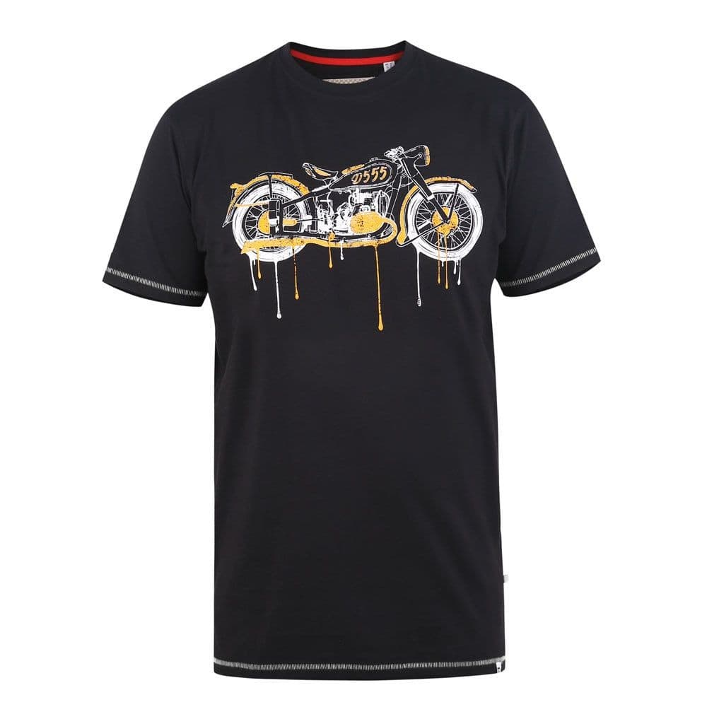Duke Herr Rochester D555 Motorbike Drips Kingsize T-Shirt