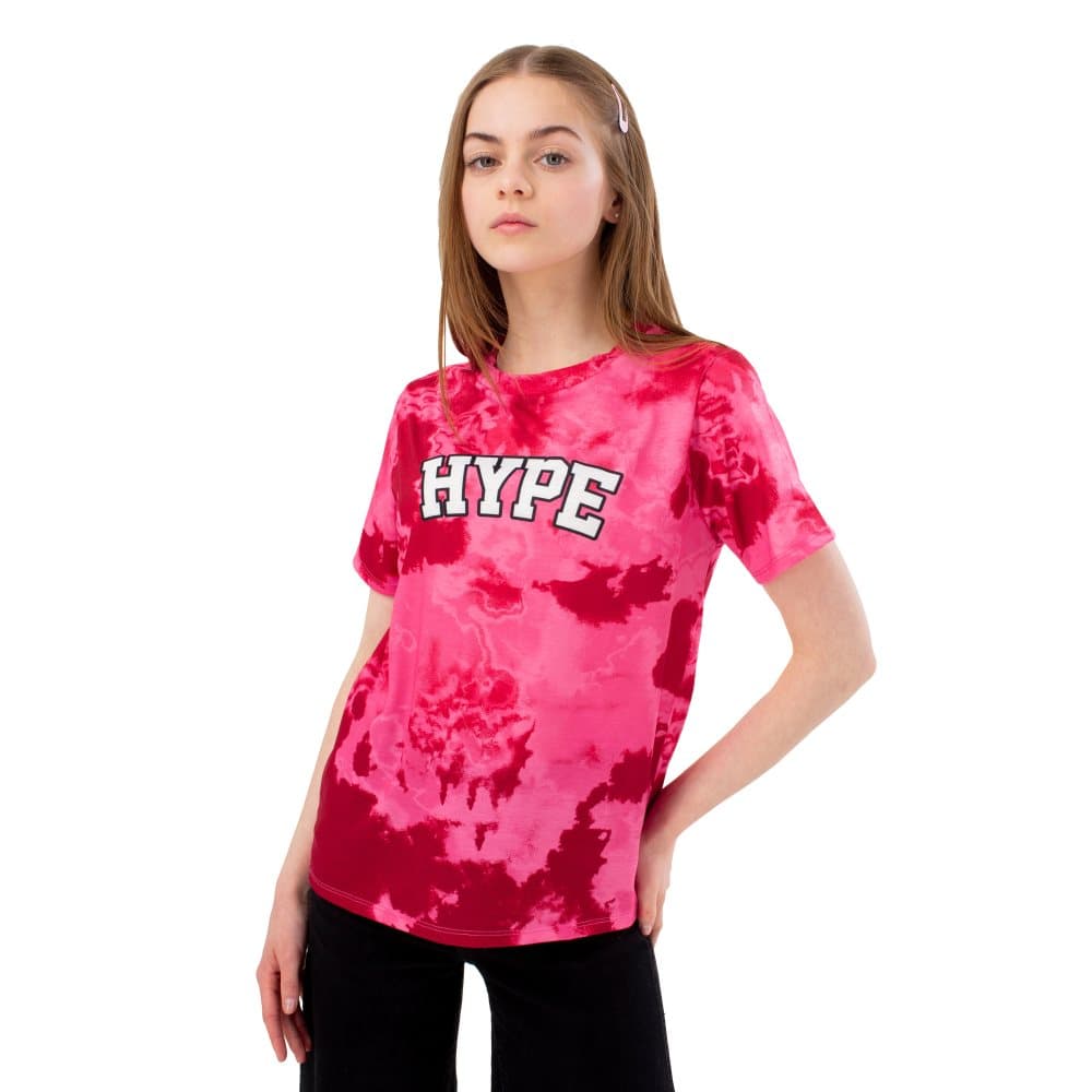 Hype Blush Tie Dye T-Shirt för flickor