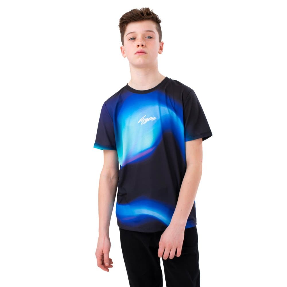 Hype T-shirt för pojkar med Merge Script