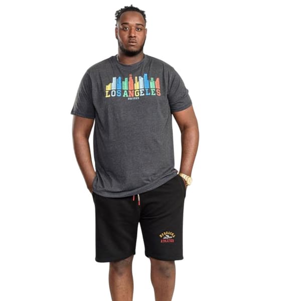 Duke Mens D555 Hemford Skyline Marl Kingsize T-Shirt