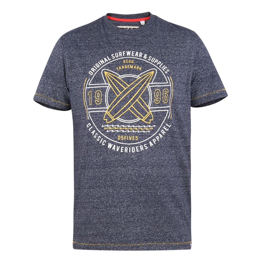 Duke Wannock D555 Surfbräda T-Shirt för män