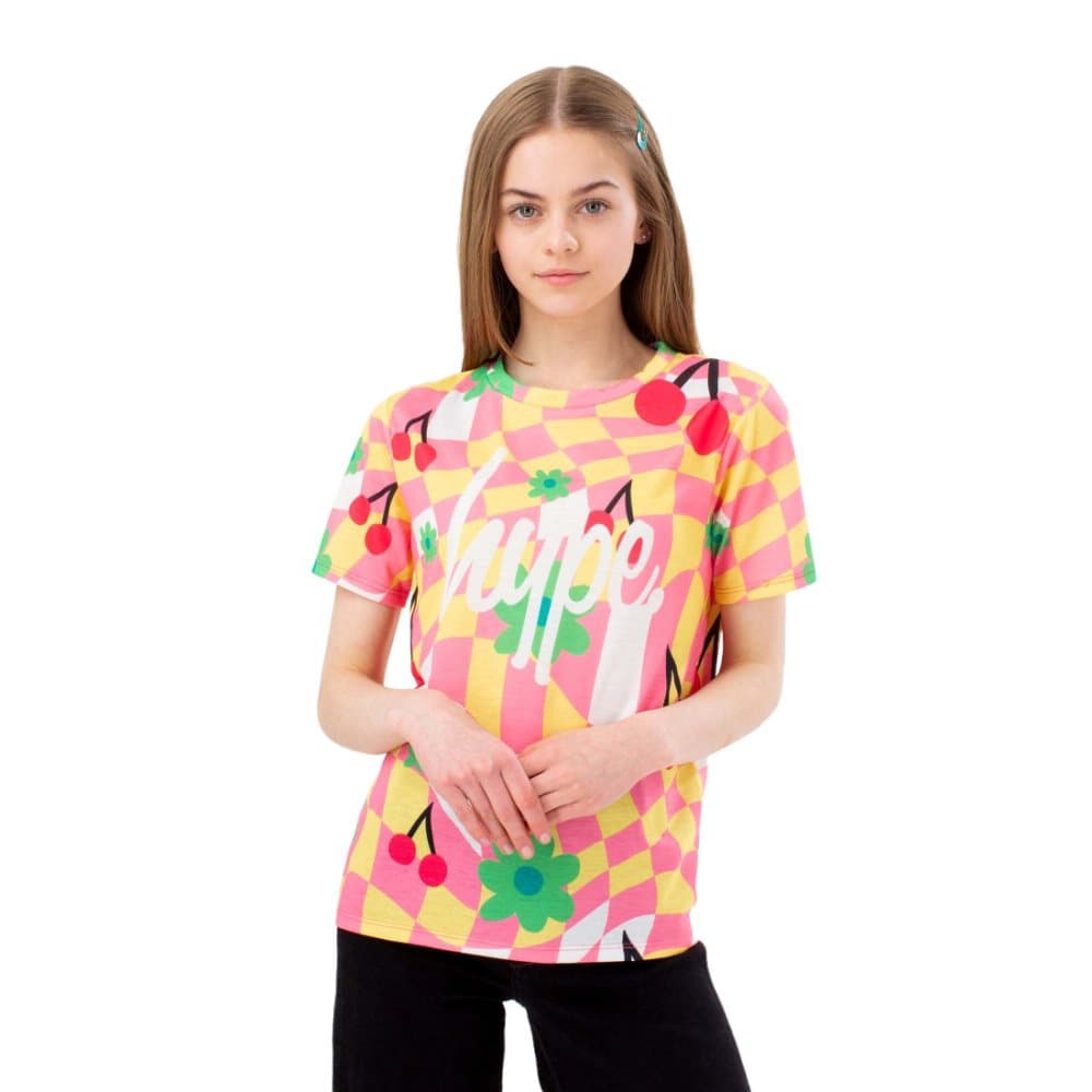 Hype Flickor Groovey Wave Script T-Shirt