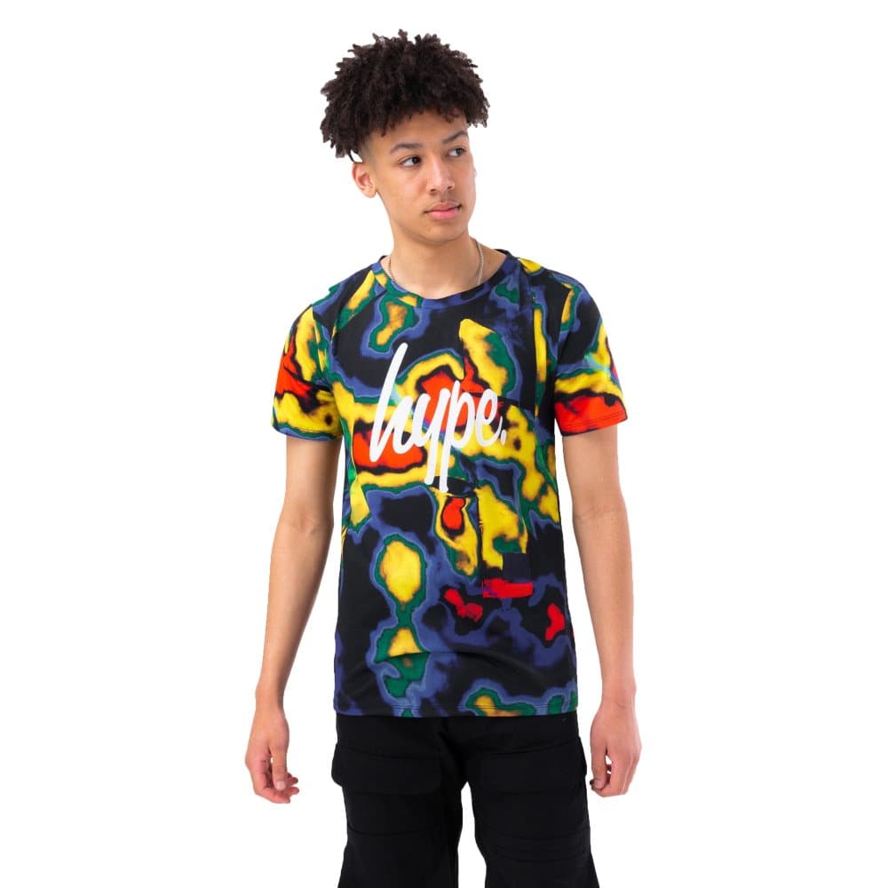 Hype T-shirt med värmekarta för pojkar