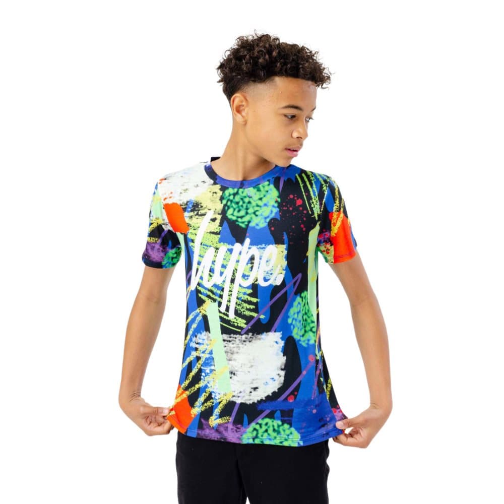 Hype Pojkar Primary Scribble Script T-Shirt