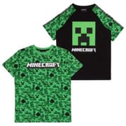 Minecraft Childrens/Kids Space Administration T-Shirt Set (Pack Of 2)