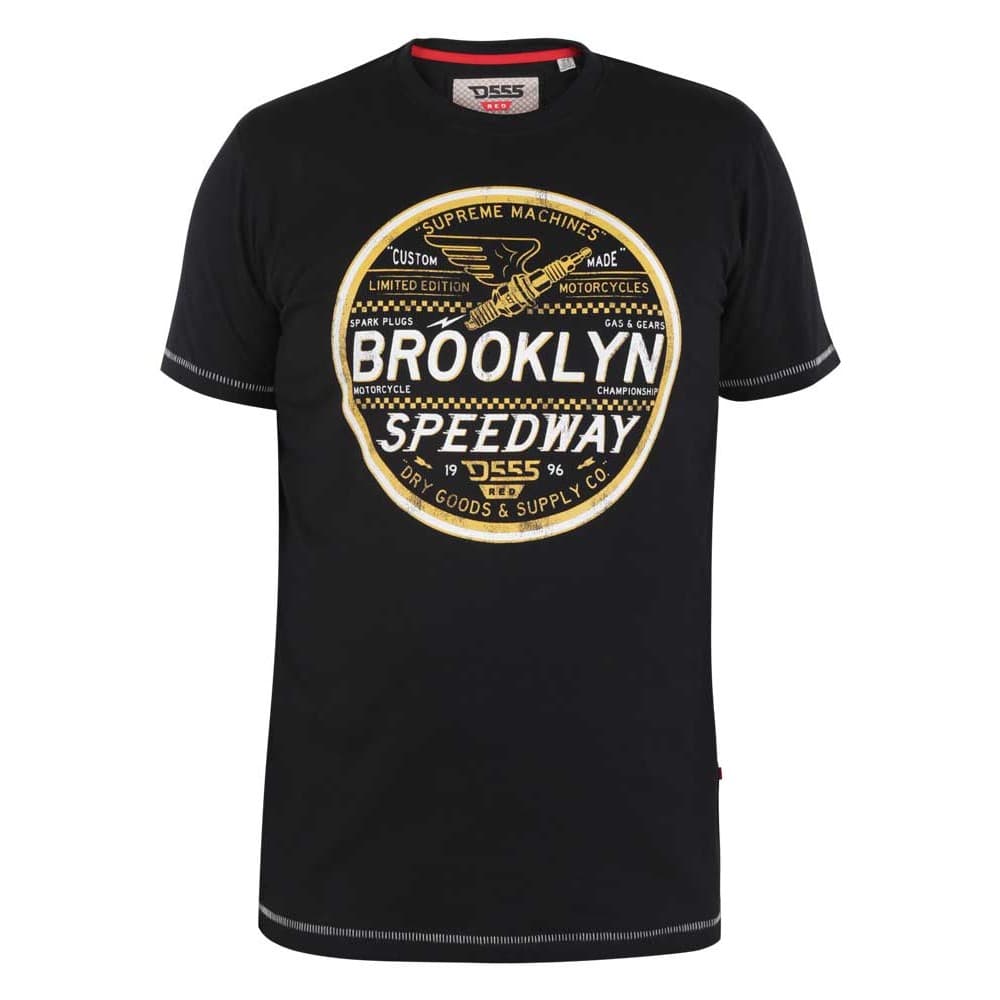 Duke Wadebridge D555 tryckt Kingsize T-Shirt för män