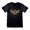 Miniatyrbillede 1 af 2: Legend Of Zelda Unisex T-shirt til voksne med Hyrule Kingdom Crest-skjorte