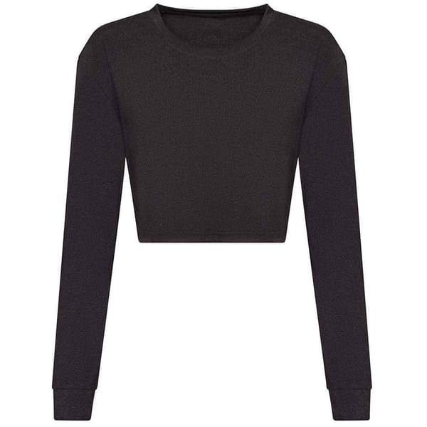 Awdis Kvinnor/Damer Heather Crop T-Shirt