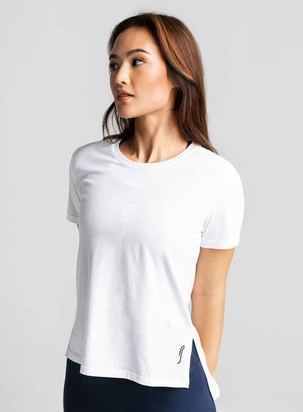 RS Sporty Tee Women White