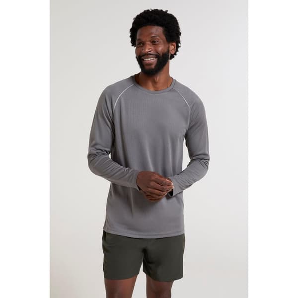 Mountain Warehouse Mens Endurance Long-Sleeved T-Shirt