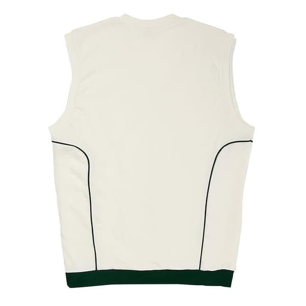 Carta Sport Unisex Adult Fleece Cricket Vest White/Navy XL