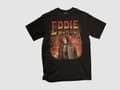 Miniatyrbild 3 av 6: Svart T-shirt - Eddie Munson Stranger things metal Hellfire club