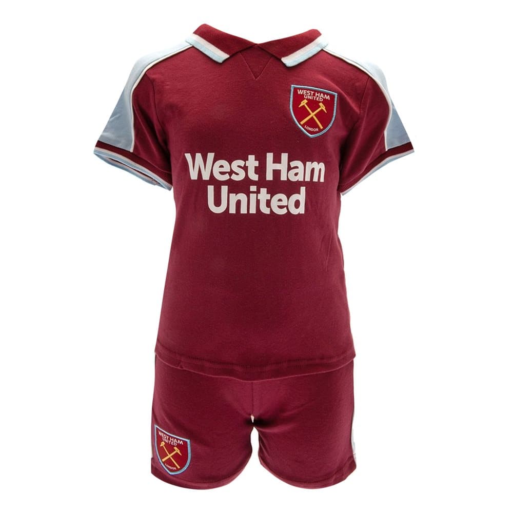 West Ham United FC Set med T-shirt och shorts för bebisar