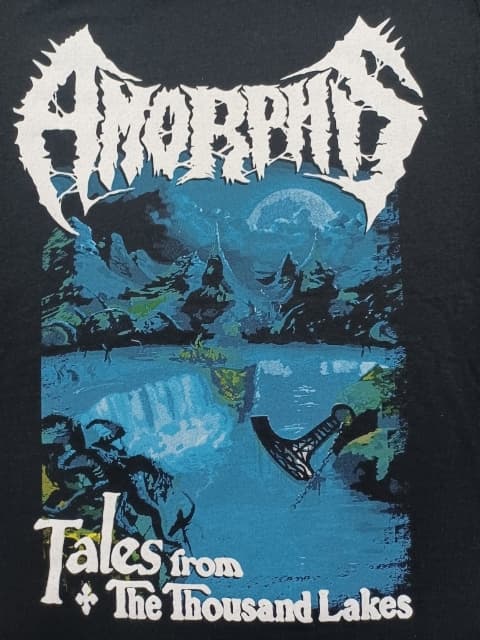 Amorphis Tales From The Thousand Lakes (lady) T-Shirt, Kvinder