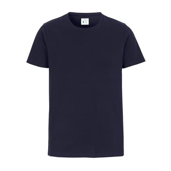 Cottover Rund hals Slim T-Shirt för män