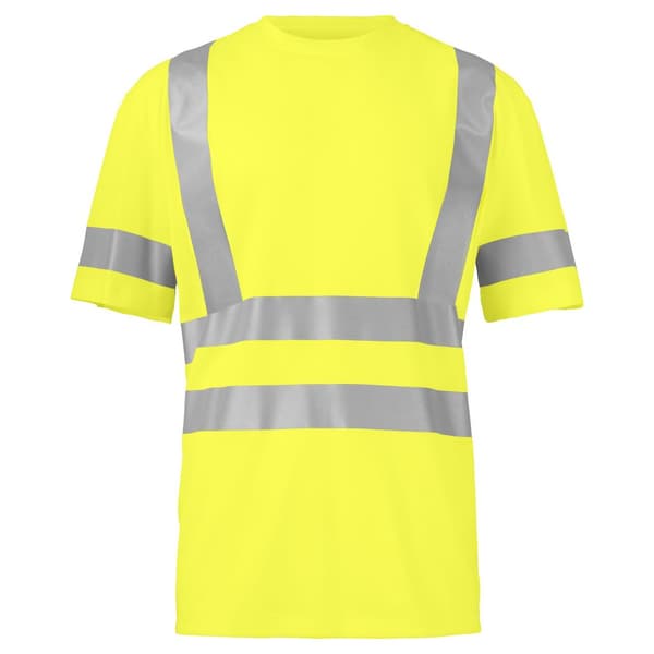 Projob Mens Reflective T-Shirt Yellow M