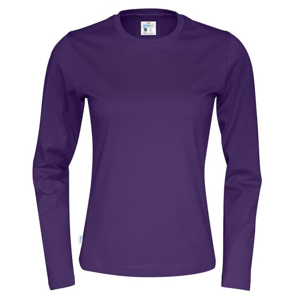 Cottover Langærmet T-shirt med lange ærmer til kvinder/damer