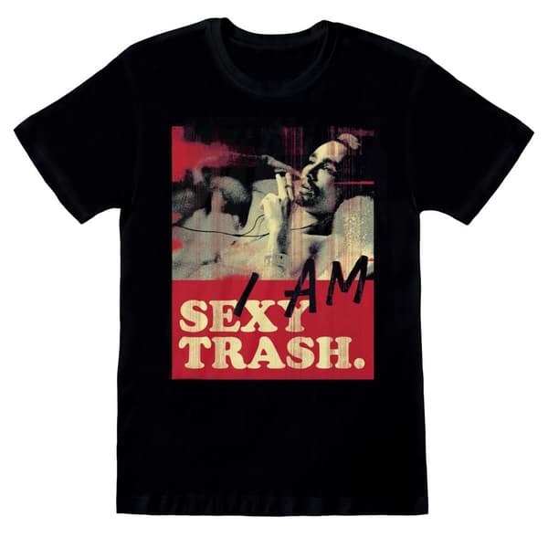 The Umbrella Academy Unisex Adult I Am Sexy Trash Klaus T-Shirt