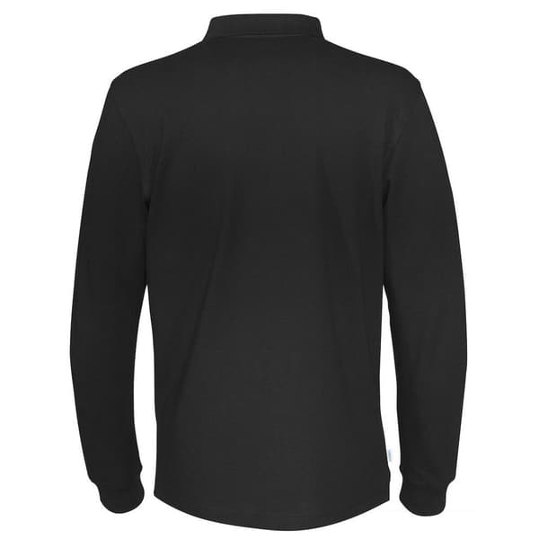 Cottover Långärmad T-shirt med piké för män