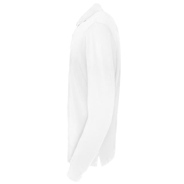Cottover Långärmad T-shirt med piké för män