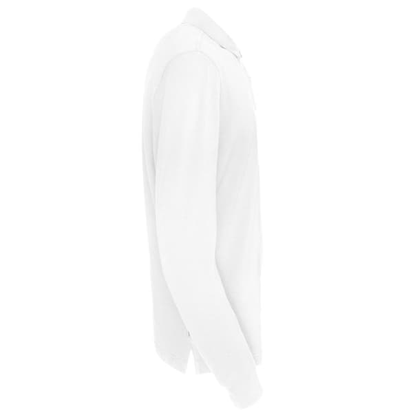 Cottover Långärmad T-shirt med piké för män