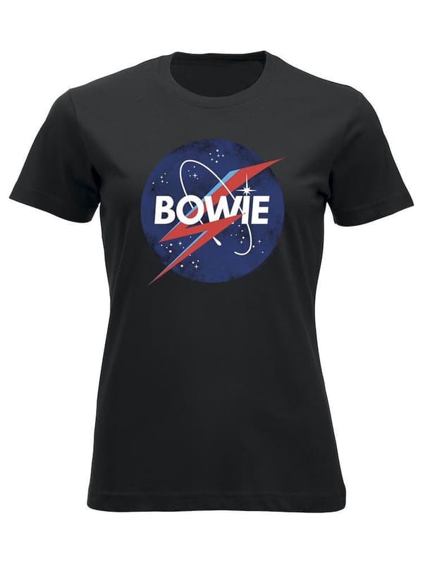 David Bowie Spaceman (lady) T-Skjorter. Kvinner