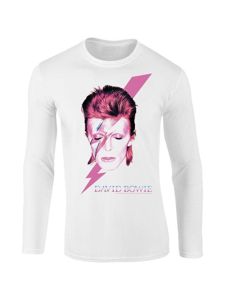 David Bowie David Bowie Aladdin sane långärmad t-shirt