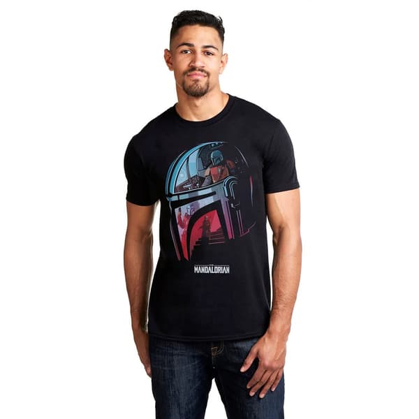 Star Wars: The Mandalorian Herre hjelm bomulds T-shirt
