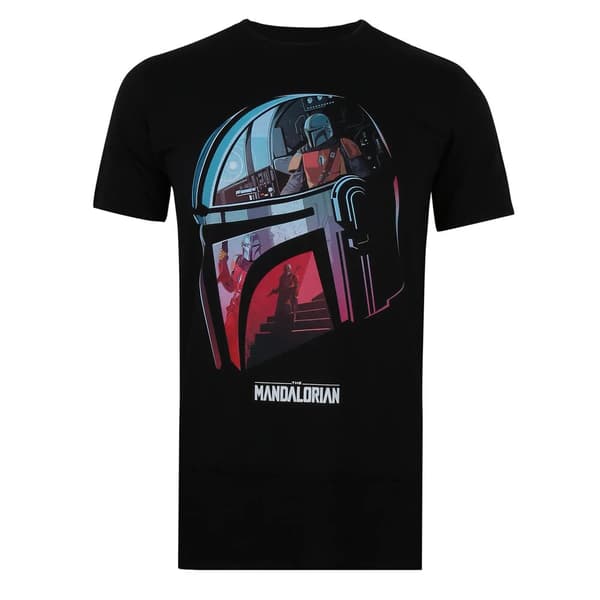 Star Wars: The Mandalorian Herre hjelm bomulds T-shirt