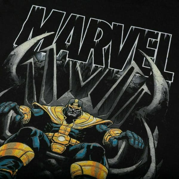 Marvel T-shirt med Thanos tron för män