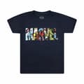 Miniatyrbillede 1 af 2: Marvel Drenge tegn T-shirt
