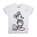 Miniatyrbillede 1 af 3: Disney Piger Mickey Mouse Sketch T-shirt